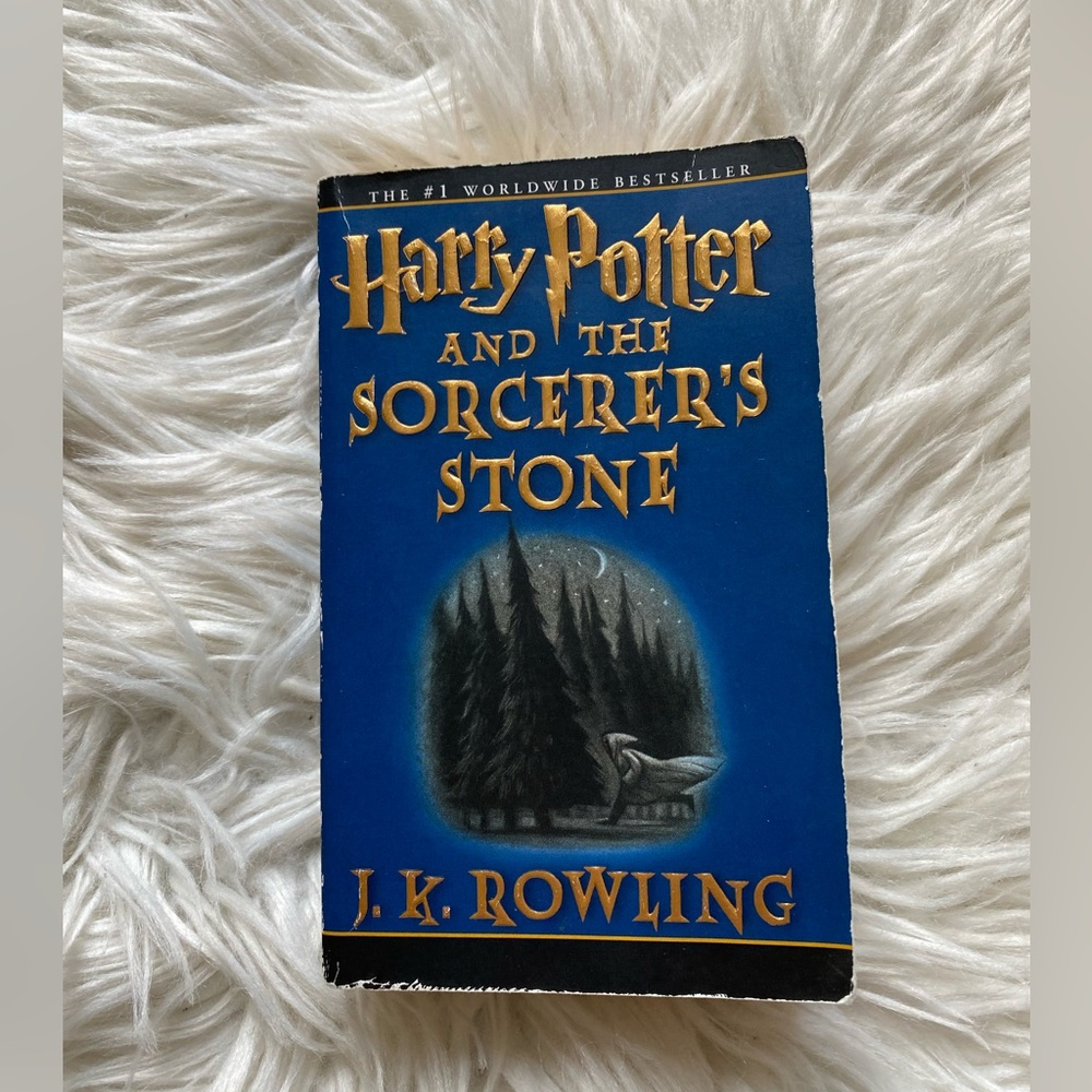 Harry Potter & the Sorceror’s Stone paperback 1st ed